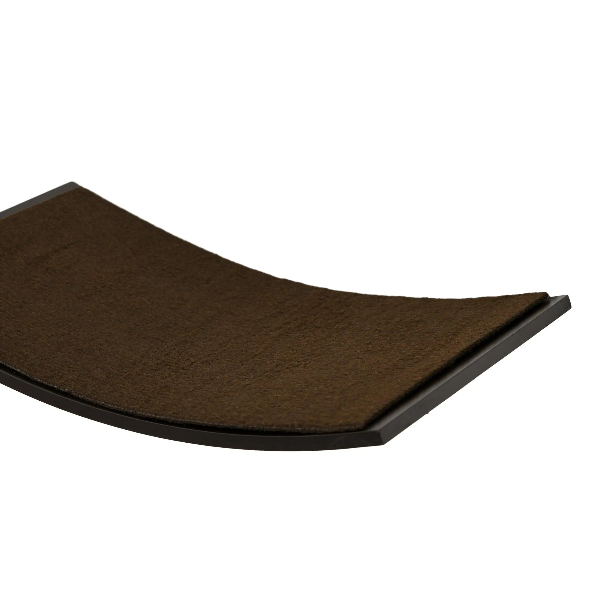 4-Piece Wall Mounted Cat Shelves, Cat-shaped Platform - Tawny Brown