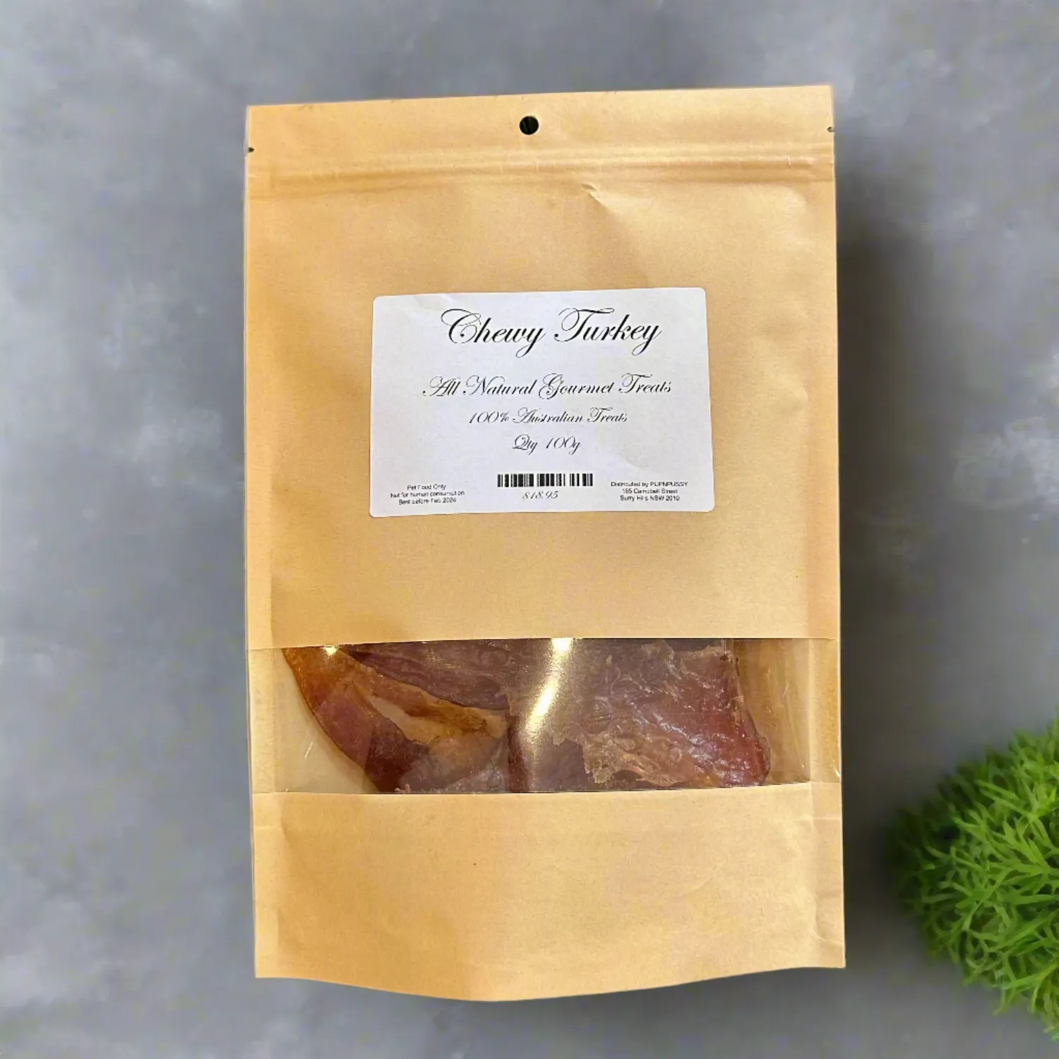 All Natural Gourmet Treats - Australian Chewy Turkey 100g