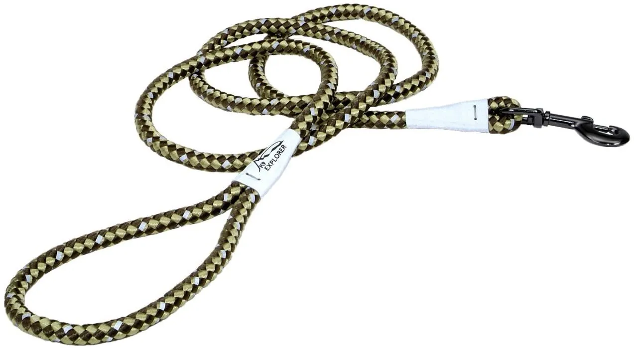 Coastal K9 Explorer Reflective Rope Snap Leash