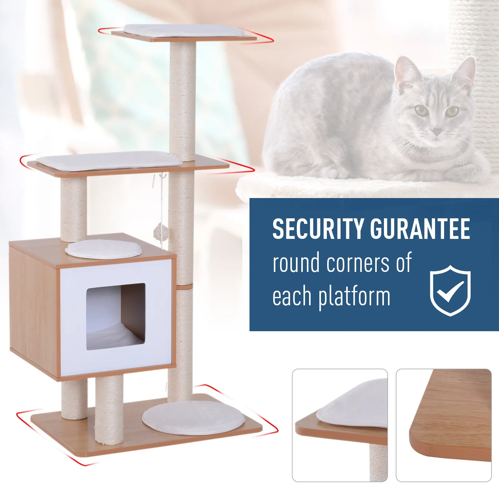 Cosy Cube Cat Tree