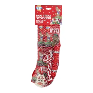 Deluxe Dog Treat Stocking | Meaty Christmas Gift by Good Boy
