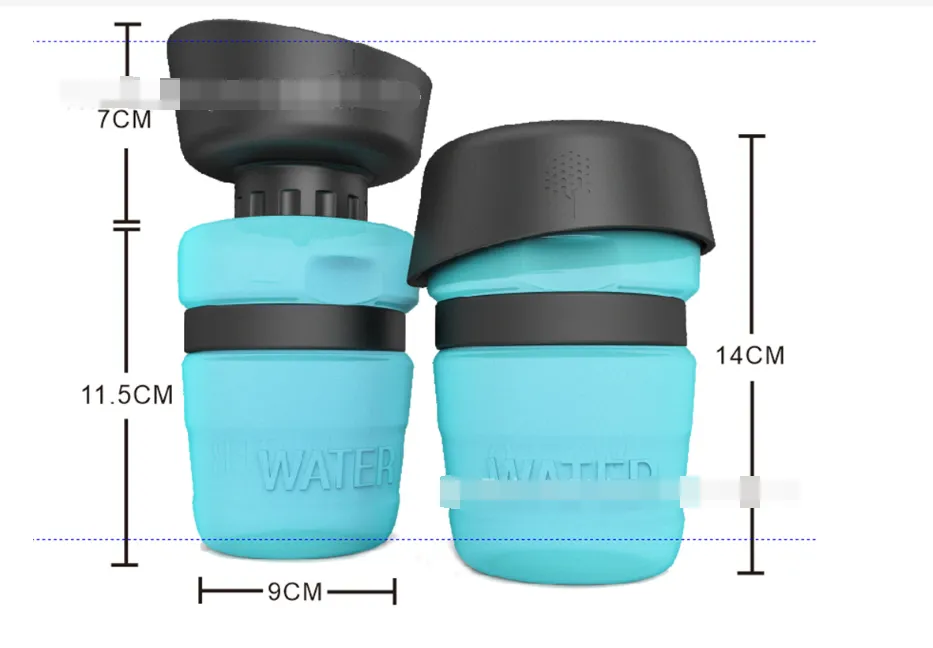 Foldable Dog Feeder Bowl