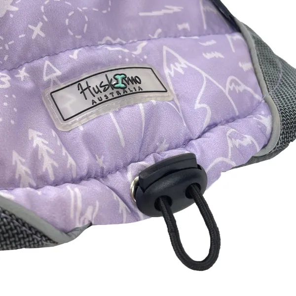Huskimo Dog Coat - Odour Free Sherpa - Liliac (52cm)