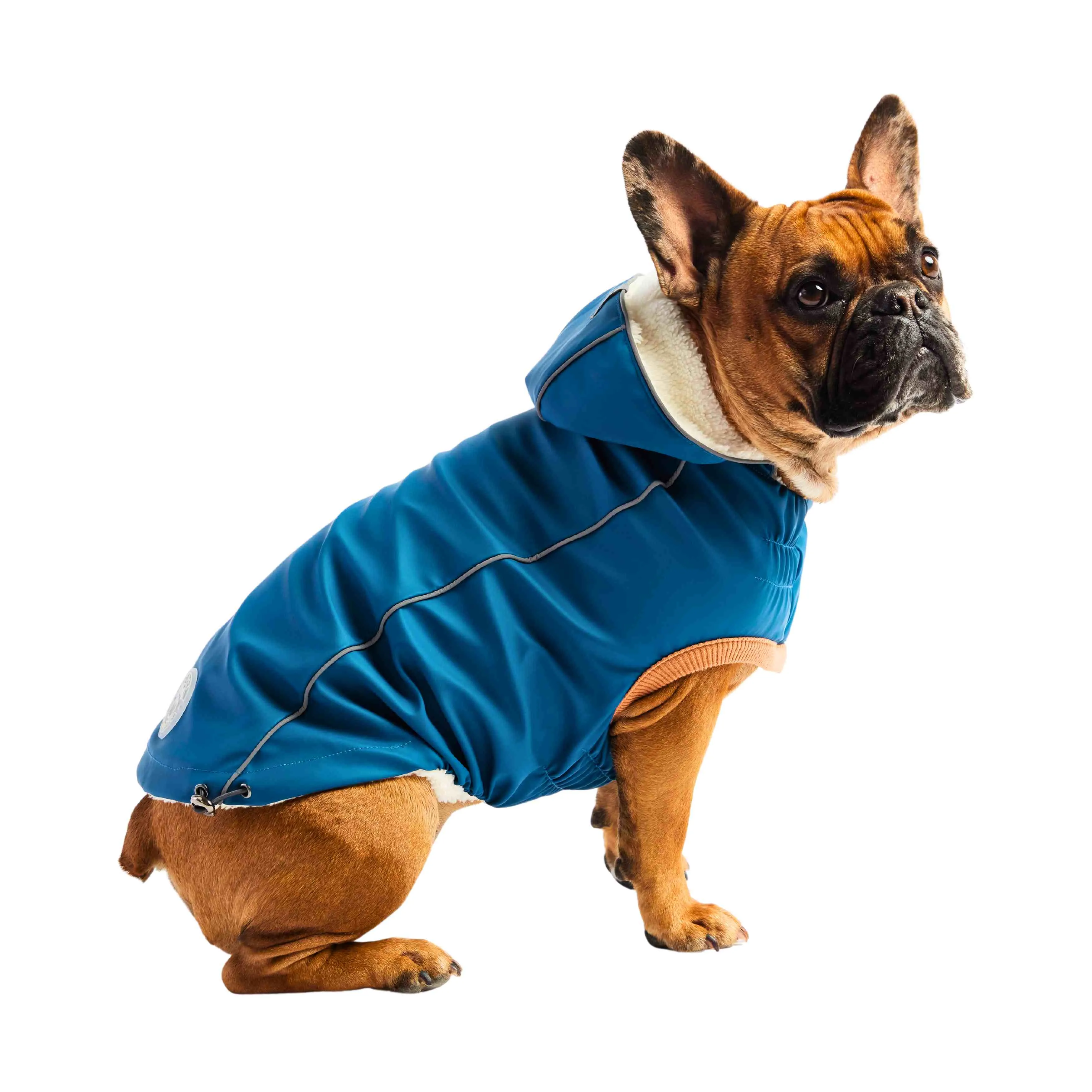 Insulated Raincoat - Dark Blue