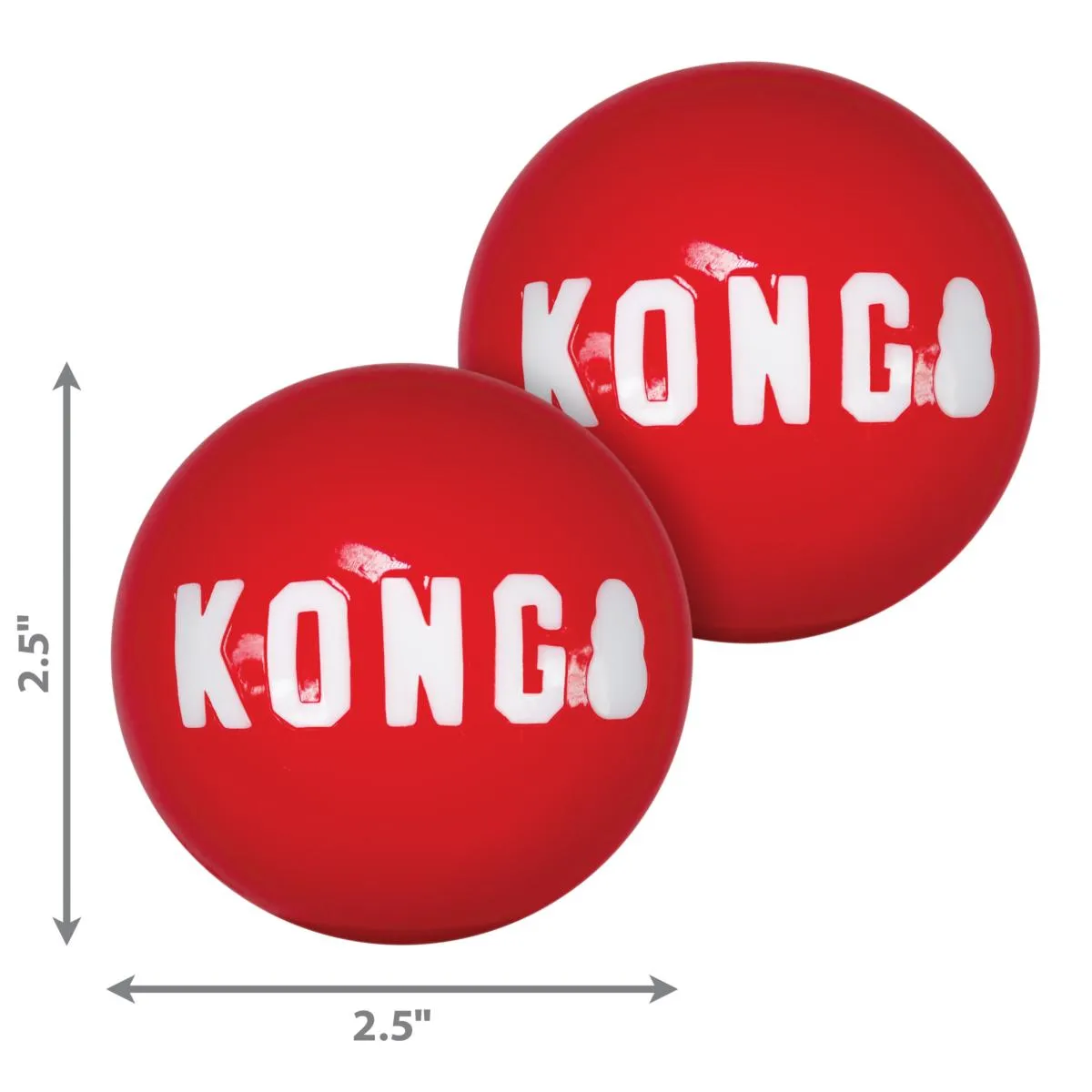 KONG Signature | Dog Toy | Ultra Durable Ball - Medium