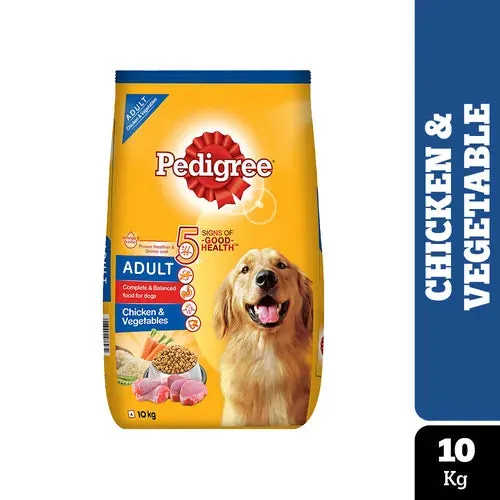 Pedigree Chicken and Vegetables Adult Dog Dry Food (Limited Shelf Life)