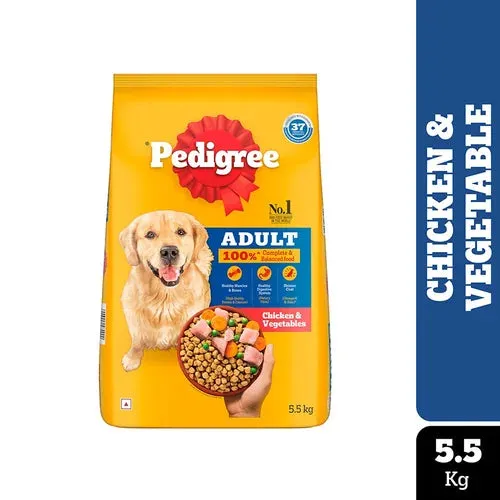 Pedigree Chicken and Vegetables Adult Dog Dry Food (Limited Shelf Life)