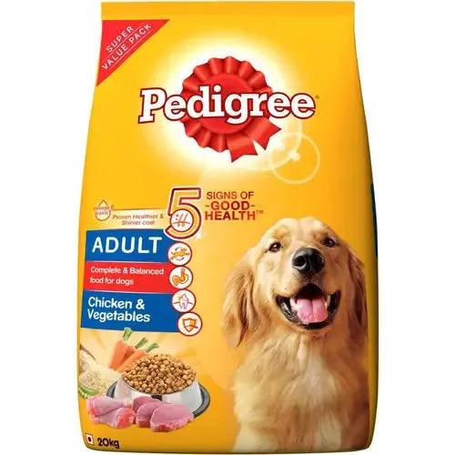 Pedigree Chicken and Vegetables Adult Dog Dry Food (Limited Shelf Life)