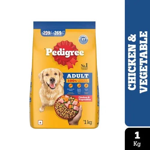 Pedigree Chicken and Vegetables Adult Dog Dry Food (Limited Shelf Life)