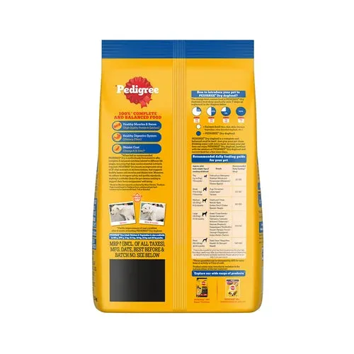 Pedigree Chicken and Vegetables Adult Dog Dry Food (Limited Shelf Life)