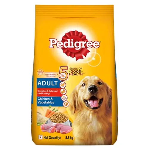 Pedigree Chicken and Vegetables Adult Dog Dry Food (Limited Shelf Life)
