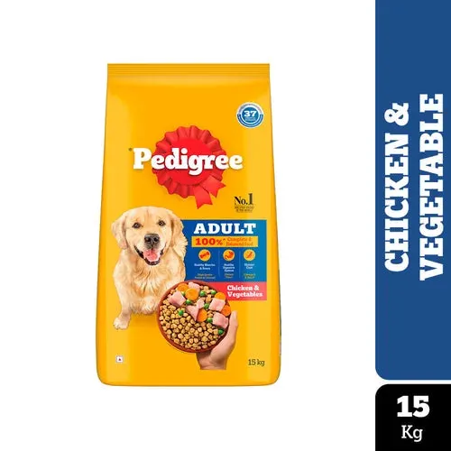 Pedigree Chicken and Vegetables Adult Dog Dry Food (Limited Shelf Life)