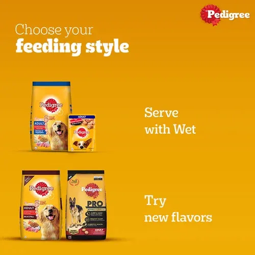 Pedigree Chicken and Vegetables Adult Dog Dry Food (Limited Shelf Life)