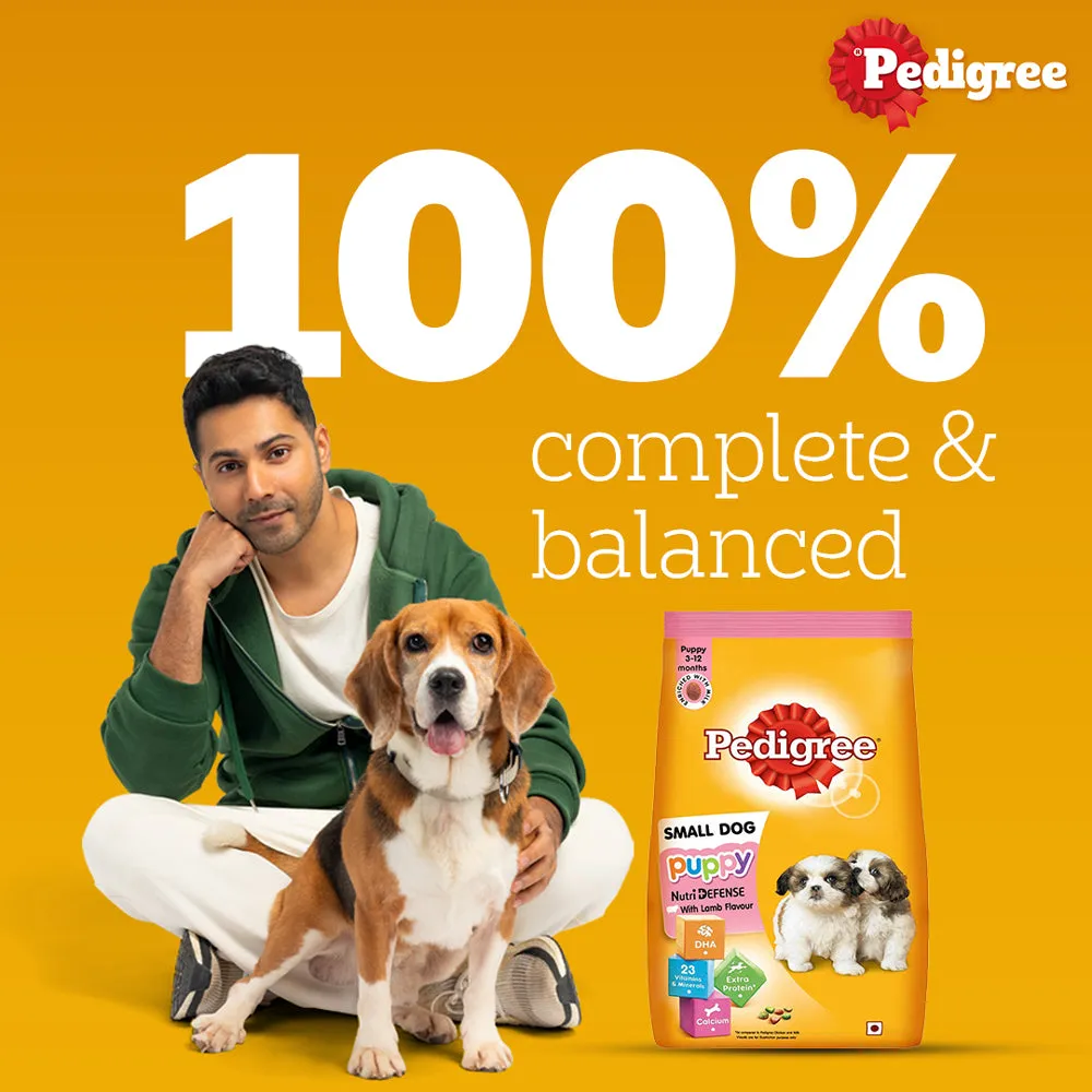 Pedigree Lamb & Milk Small Puppy Dry Dog Food