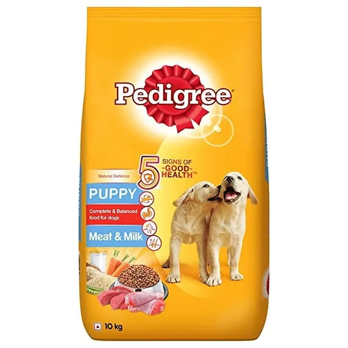 Pedigree Meat & Milk Puppy Dry Food (Buy 1 Get 1) (Limited Shelf Life)