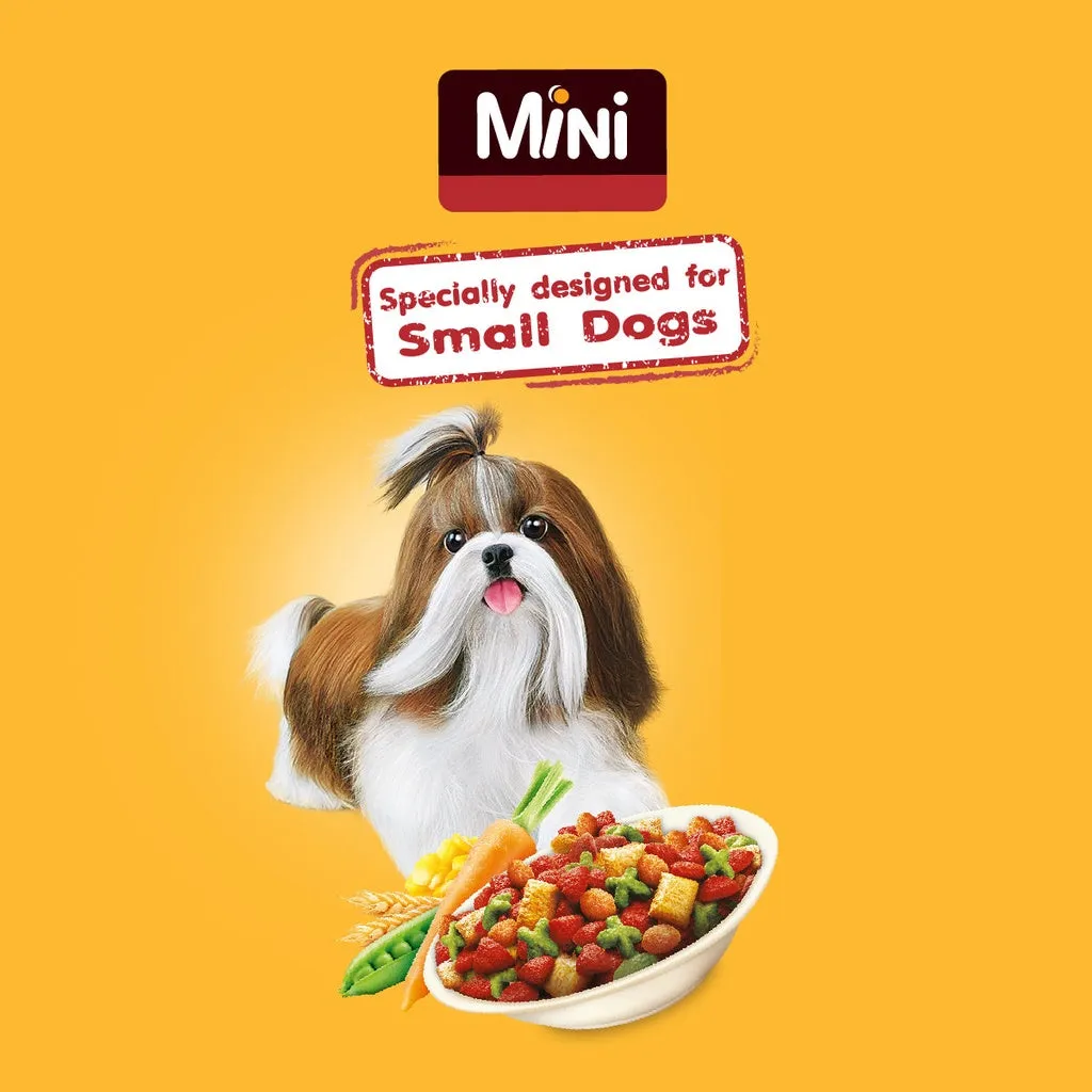 Pedigree Mini Adult 400g Beef Lamb & Vegetable Dry Dog Food