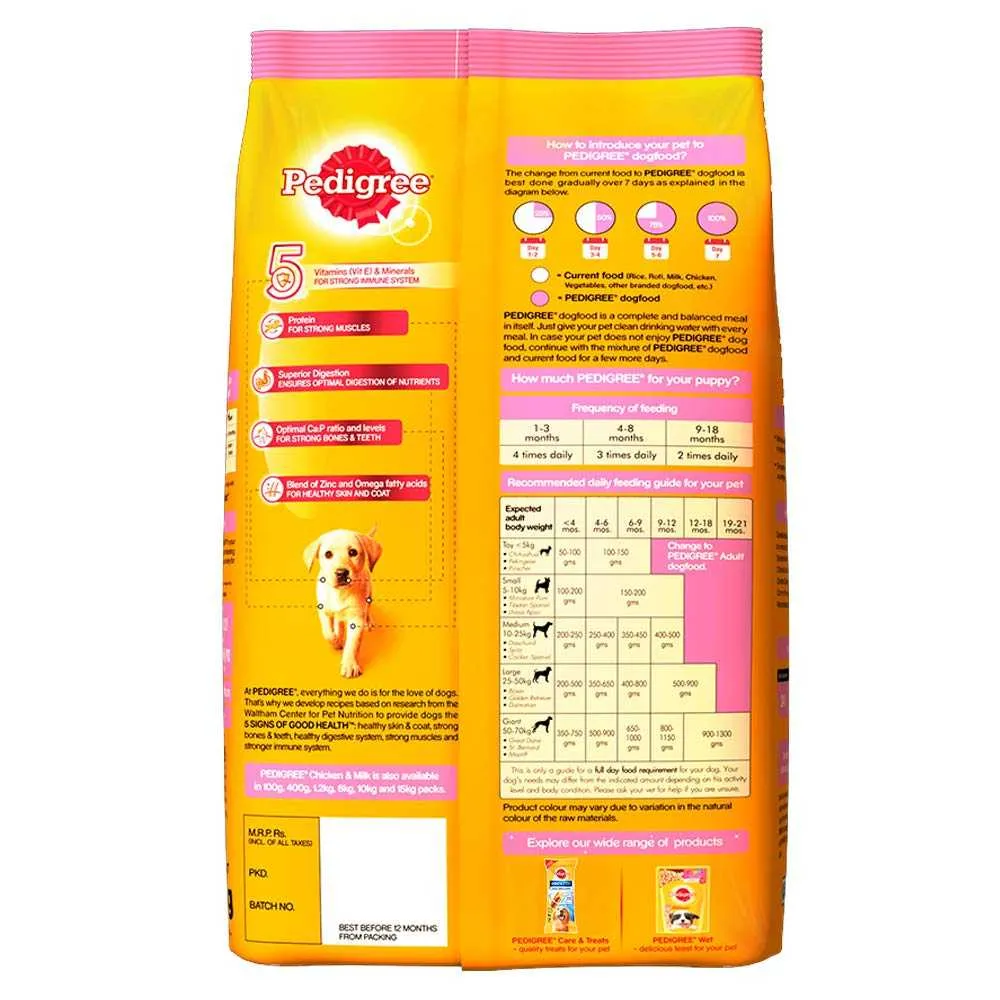 Pedigree Puppy Chicken &amp; Milk