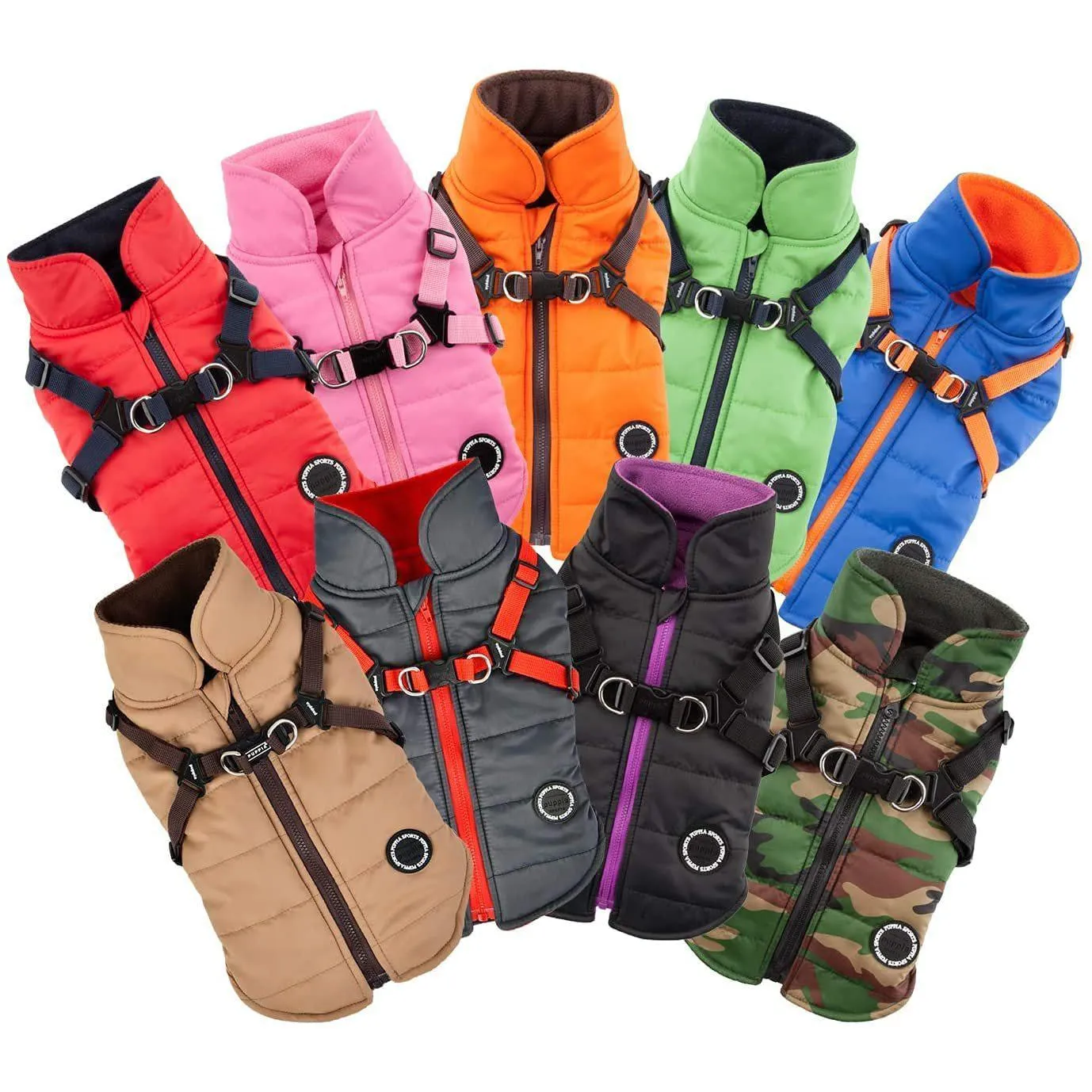 Puppia - The Mountaineer II Dog Coat - Camo