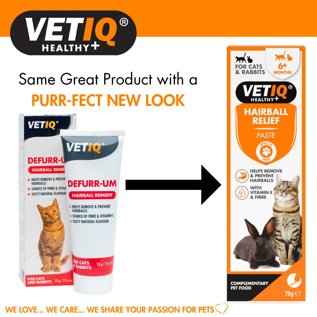 VETIQ Hairball Relief 70g