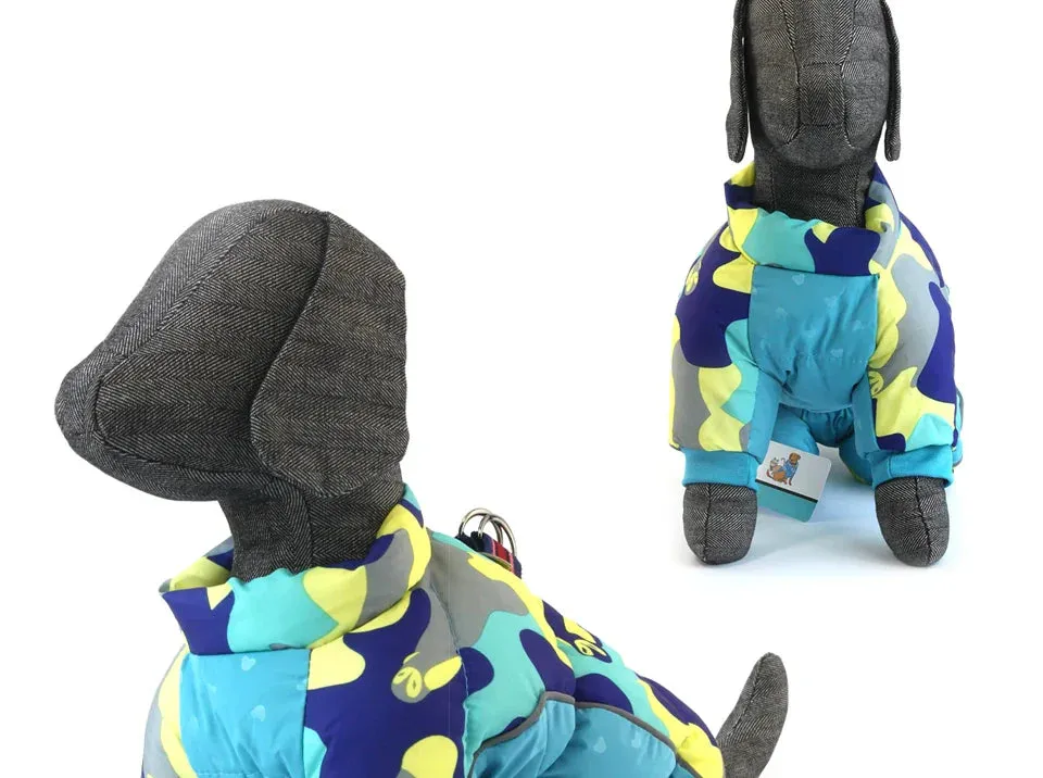 Winter Warm Jacket for Small to Medium Dogs - Waterproof & Reflective
