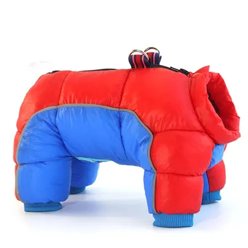 Winter Warm Jacket for Small to Medium Dogs - Waterproof & Reflective