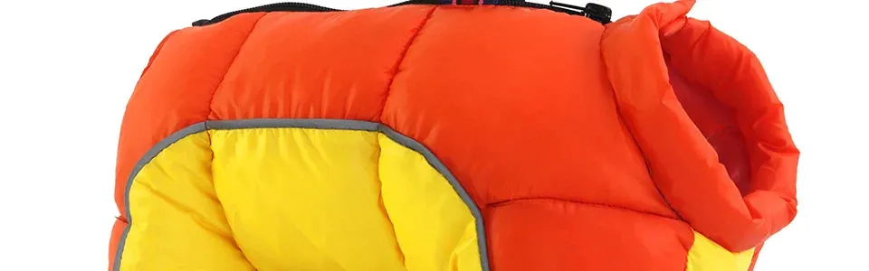 Winter Warm Jacket for Small to Medium Dogs - Waterproof & Reflective