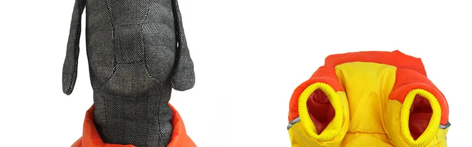 Winter Warm Jacket for Small to Medium Dogs - Waterproof & Reflective