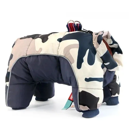 Winter Warm Jacket for Small to Medium Dogs - Waterproof & Reflective