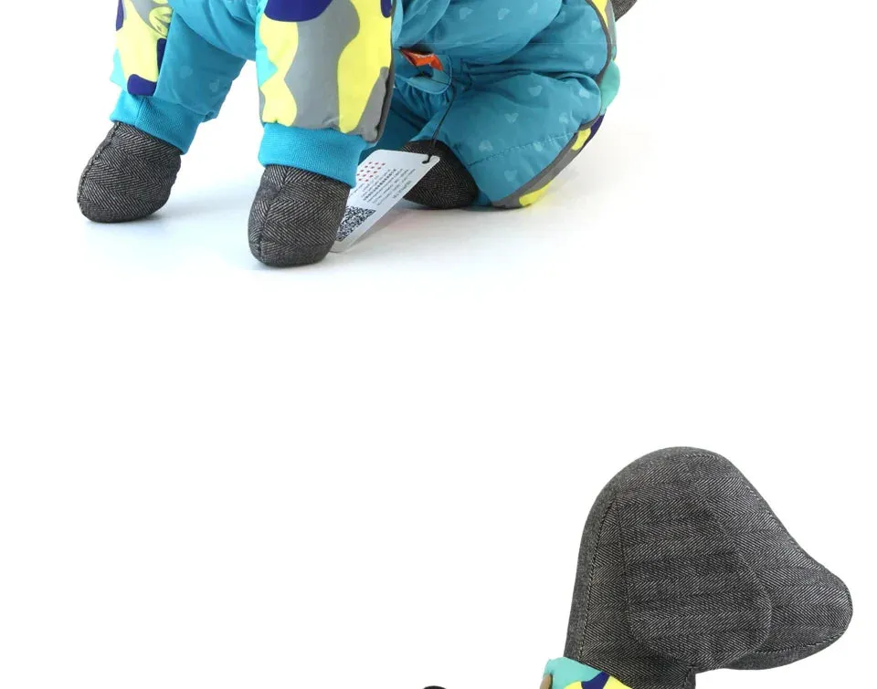 Winter Warm Jacket for Small to Medium Dogs - Waterproof & Reflective