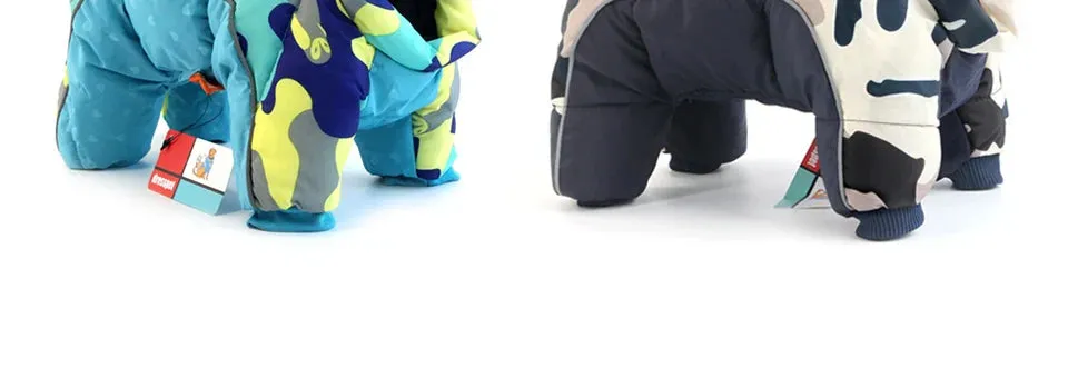 Winter Warm Jacket for Small to Medium Dogs - Waterproof & Reflective