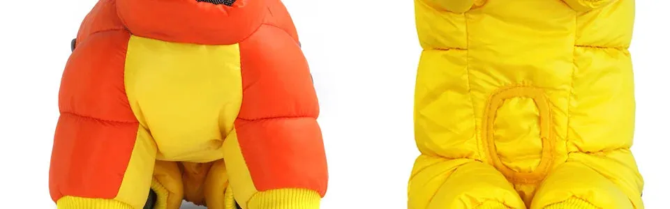 Winter Warm Jacket for Small to Medium Dogs - Waterproof & Reflective