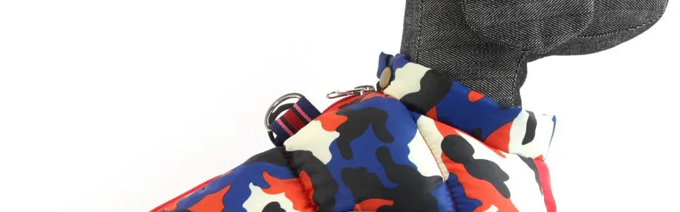 Winter Warm Jacket for Small to Medium Dogs - Waterproof & Reflective