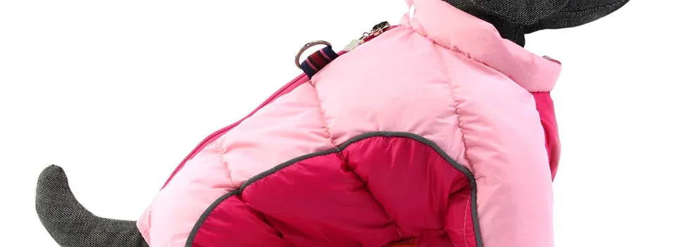 Winter Warm Jacket for Small to Medium Dogs - Waterproof & Reflective