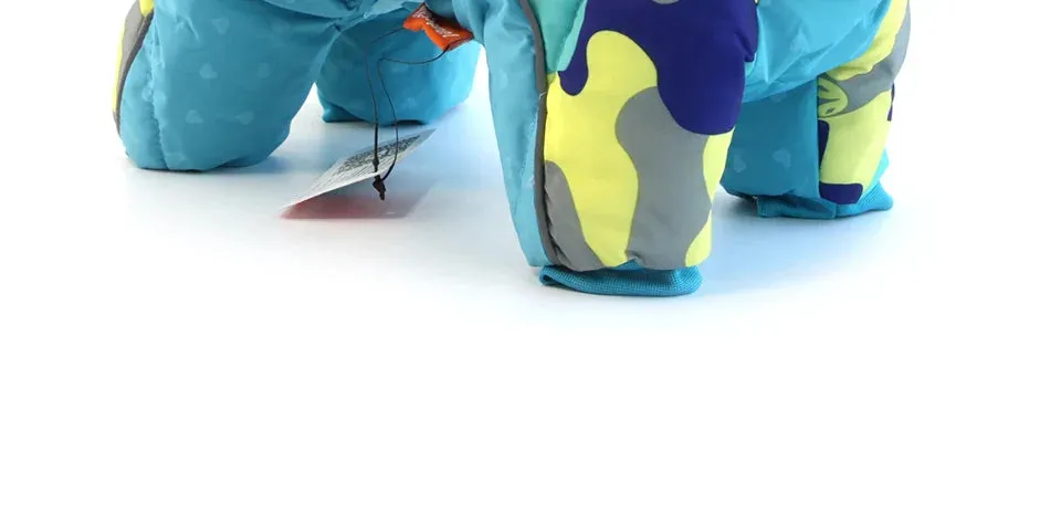 Winter Warm Jacket for Small to Medium Dogs - Waterproof & Reflective