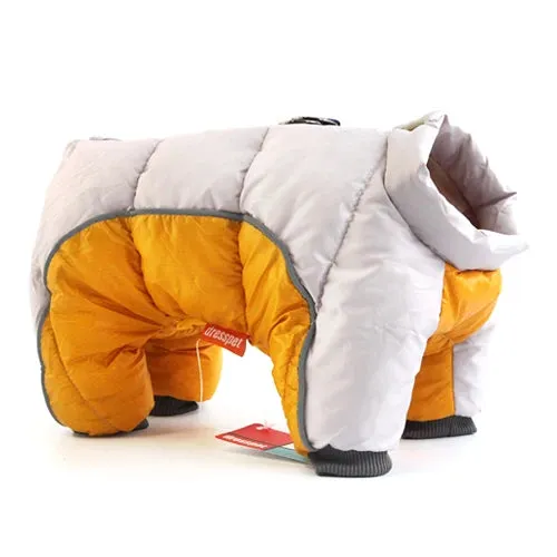 Winter Warm Jacket for Small to Medium Dogs - Waterproof & Reflective