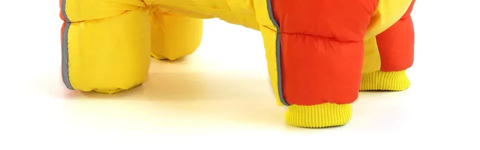 Winter Warm Jacket for Small to Medium Dogs - Waterproof & Reflective