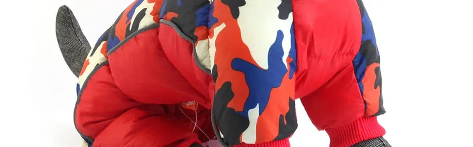 Winter Warm Jacket for Small to Medium Dogs - Waterproof & Reflective