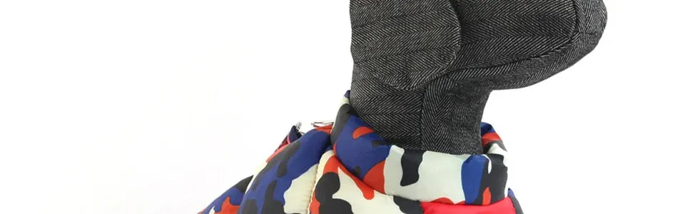 Winter Warm Jacket for Small to Medium Dogs - Waterproof & Reflective