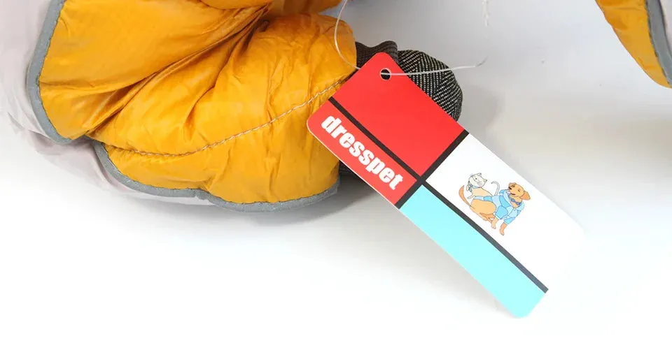 Winter Warm Jacket for Small to Medium Dogs - Waterproof & Reflective