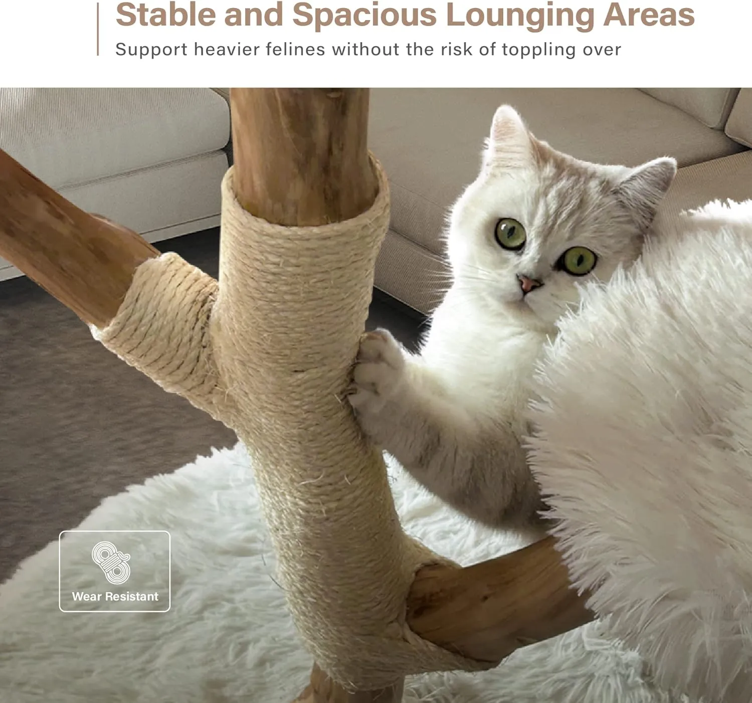 Wooden Cat Tower